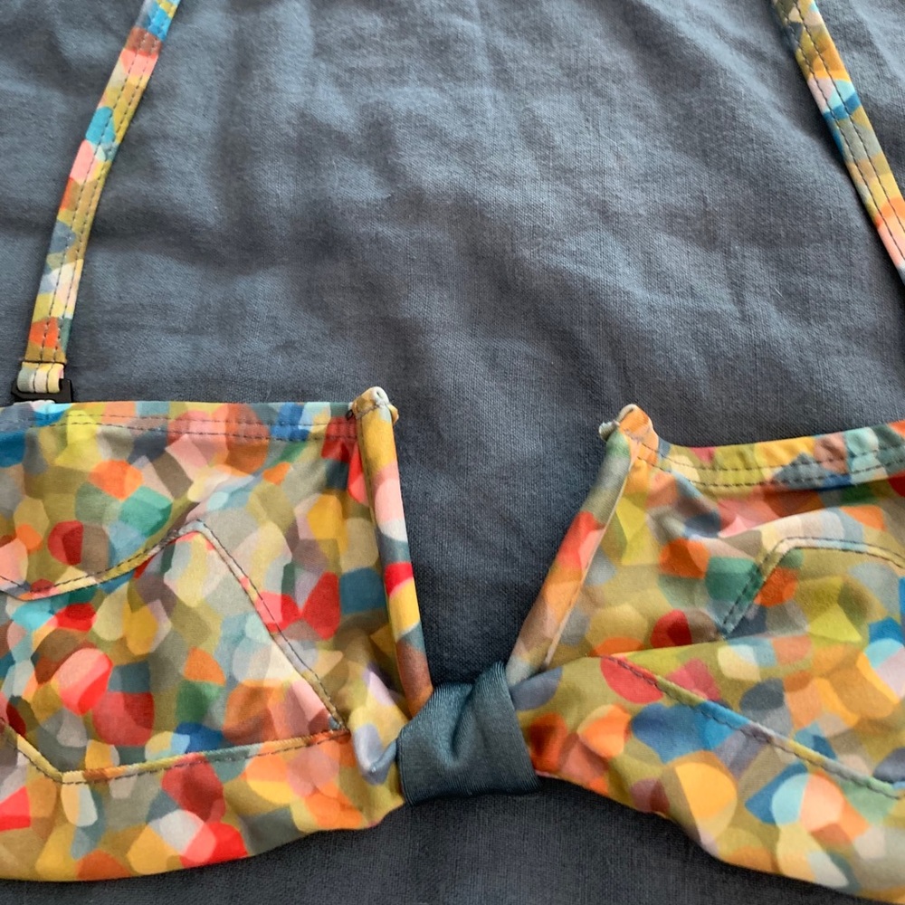 Multi Color Swim Top (Sm) - Picture 2 of 5